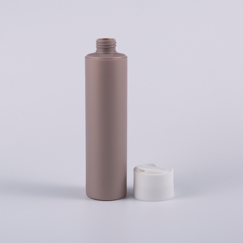 Mehrfarbige Soft-Touch-Reinigungsflasche in runder Form, 250 ml, mit Scheibenverschluss