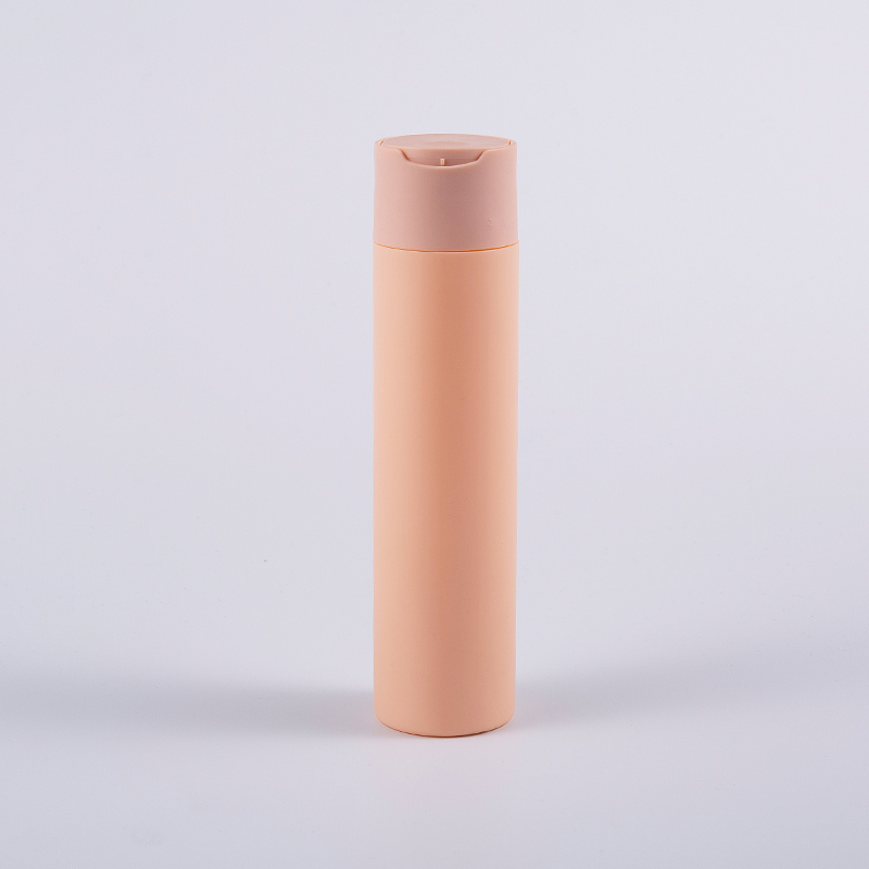 Mehrfarbige Soft-Touch-Reinigungsflasche in runder Form, 250 ml, mit Scheibenverschluss