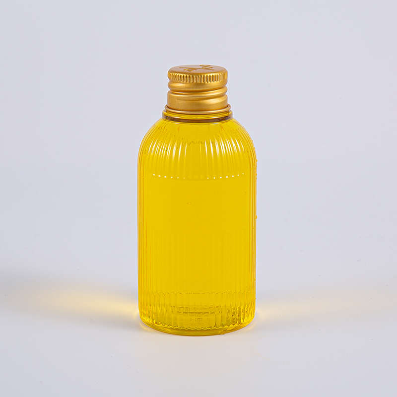 Nachhaltigkeit 80 ml PET-Kunststoffflasche mit Aluminiumverschluss