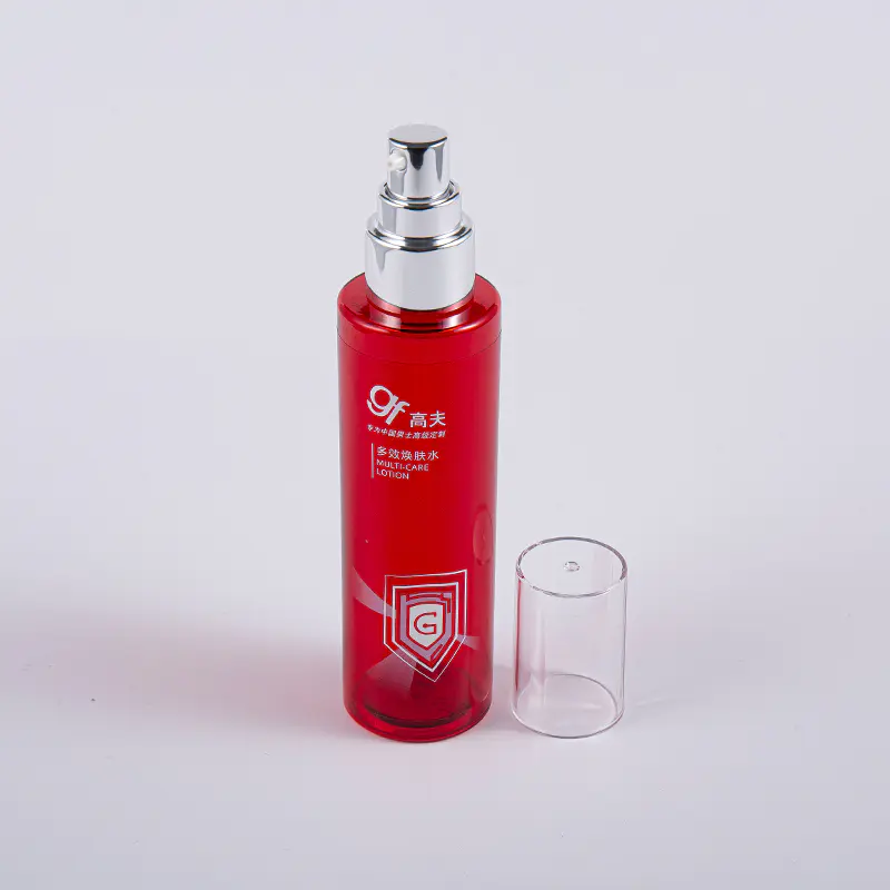 Tragbarer Behälter mit runder 120-ml-Reinigungstonerflasche