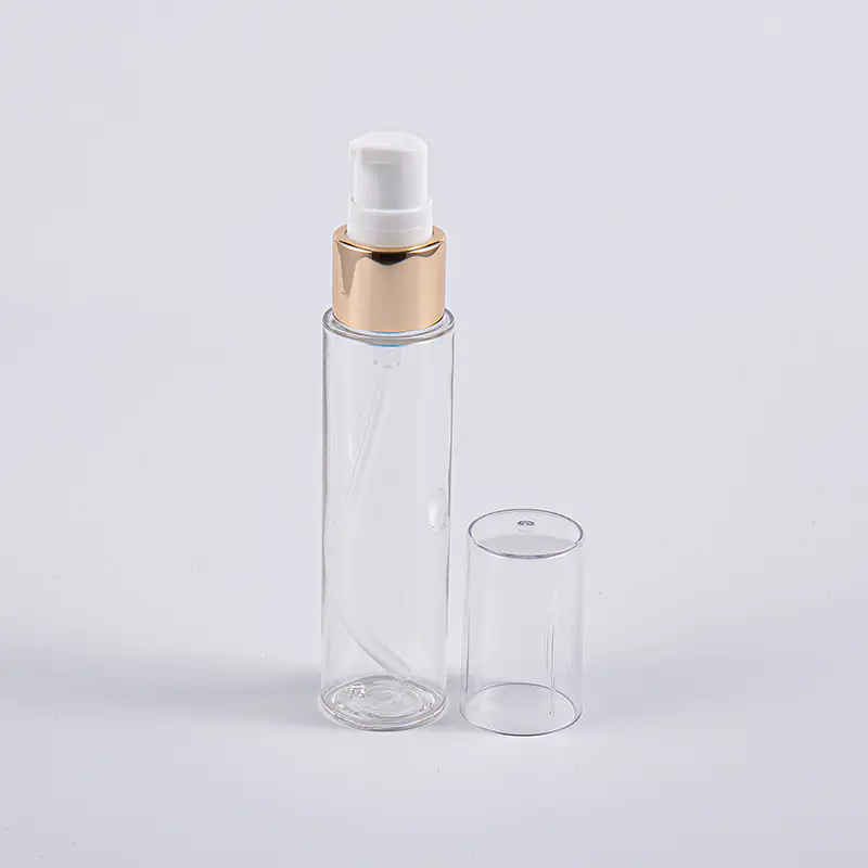 Auf Reisen verwenden Sie eine 20 ml, 30 ml, 40 ml schlanke PETG-Lotionsflasche mit Pumpe Auf Reisen verwenden Sie eine 20 ml, 30 ml, 40 ml schlanke PETG-Lotionsflasche mit Pumpe