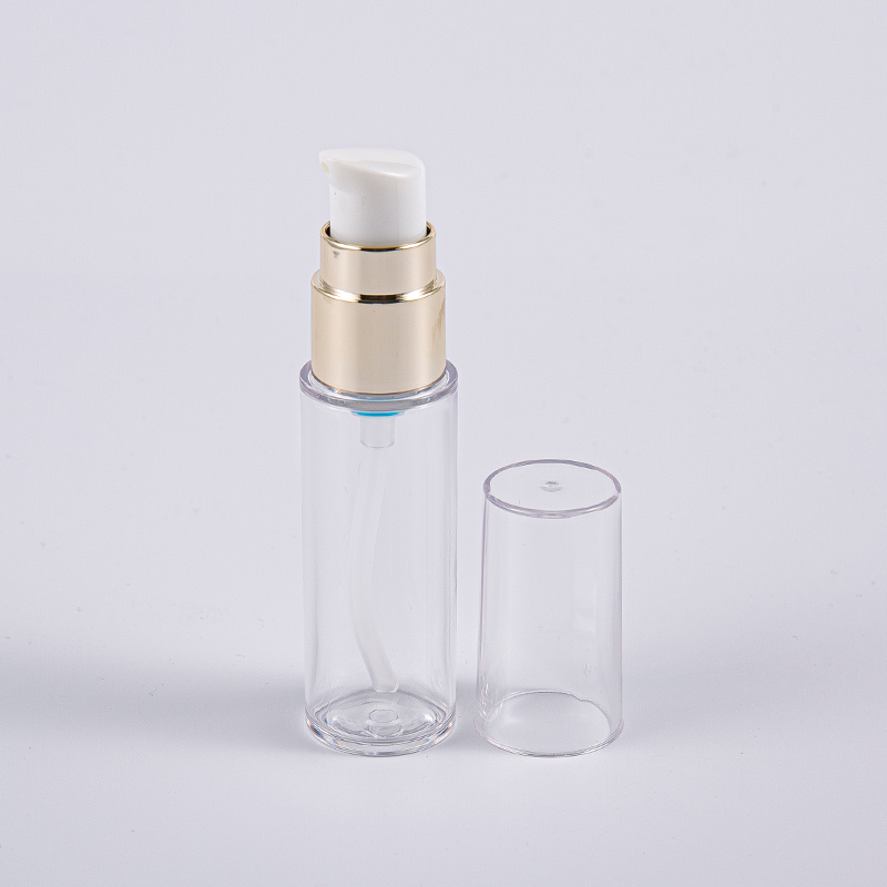 Auf Reisen verwenden Sie eine 20 ml, 30 ml, 40 ml schlanke PETG-Lotionsflasche mit Pumpe Auf Reisen verwenden Sie eine 20 ml, 30 ml, 40 ml schlanke PETG-Lotionsflasche mit Pumpe