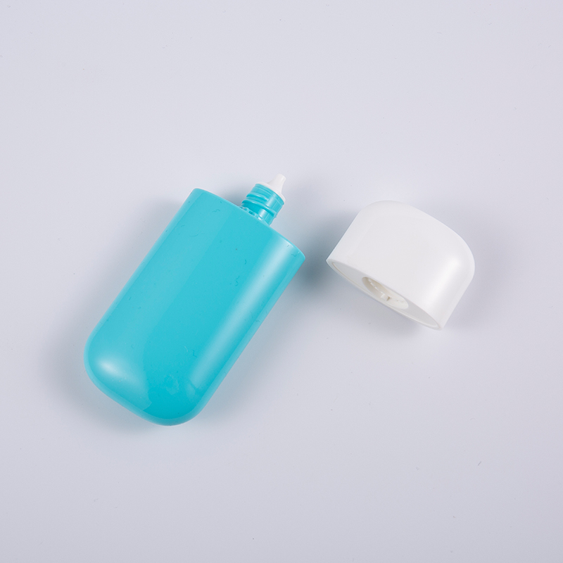 30 ml und 50 ml blaue PE-Sonnenschutzflasche mit UV-Schutz