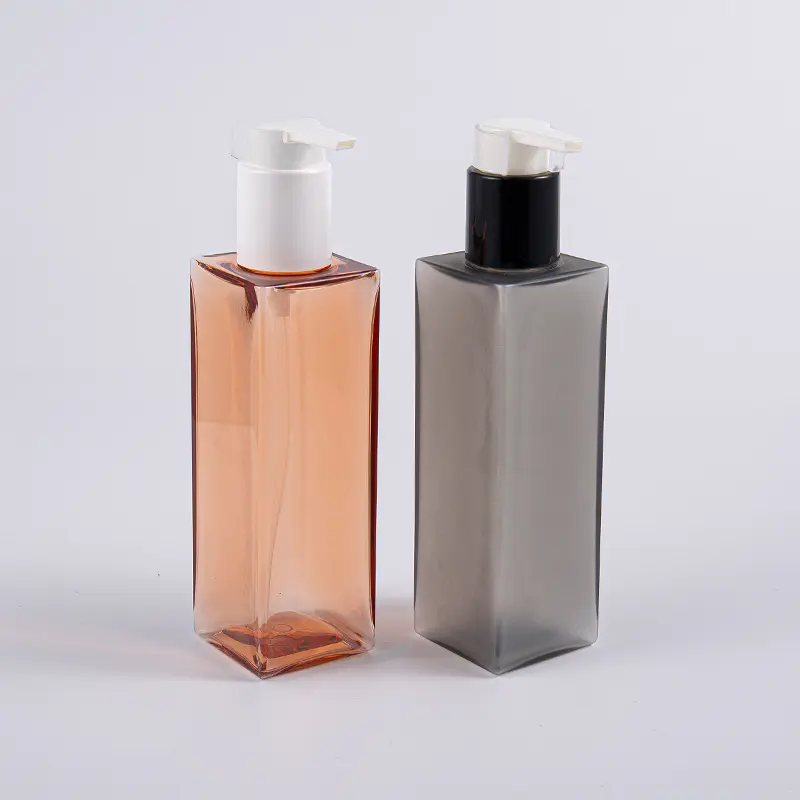 Körperpflege 150 ml quadratische PETG-Lotion-Pumpflasche