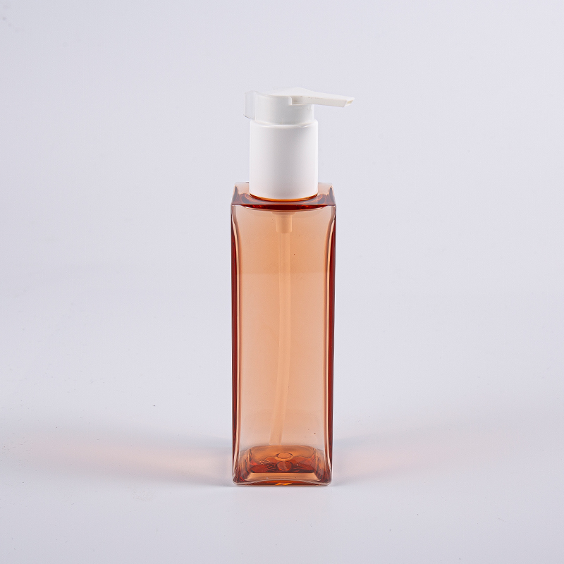 Körperpflege 150 ml quadratische PETG-Lotion-Pumpflasche