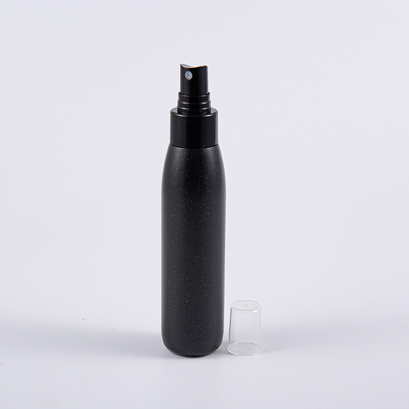100 ml und 250 ml PE-Flasche – Schwarz mit perlmuttfarbenem Kunststoff-Pumpspender 100 ml und 250 ml PE-Flasche – Schwarz mit perlmuttfarbenem Kunststoff-Pumpspender