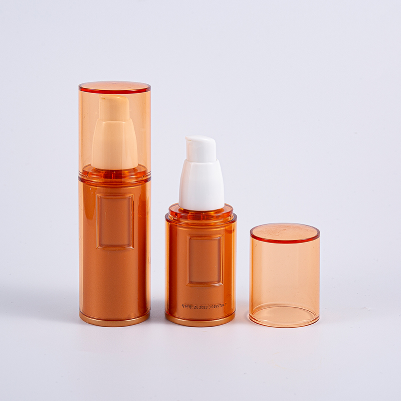 Nachfüllbarer Kosmetikbehälter, 40 ml Innenbeutel, Vakuumflasche mit Airless-Pumpe 