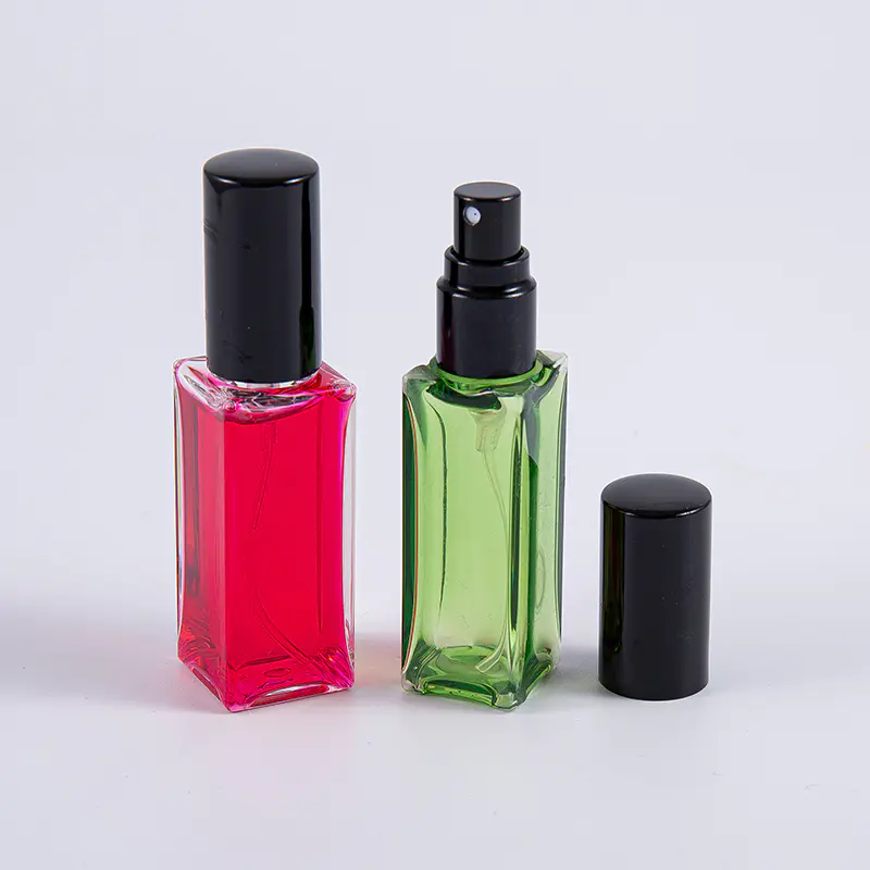 Tester 10 ml PETG quadratische Probe-Geschenkflasche