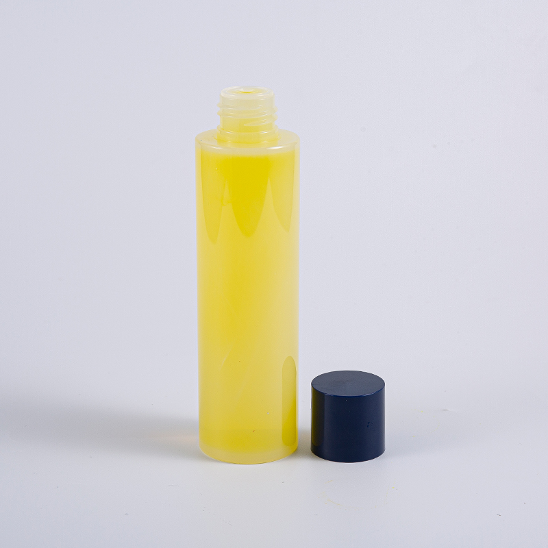 50 ml, 100 ml, 120 ml, 130 ml, 170 ml, 200 ml runde PETG-Lotionsflasche mit rundem Schraubverschluss und kleinen Einsätzen