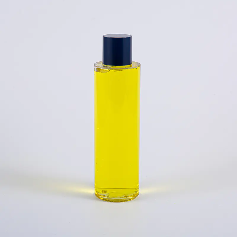 50 ml, 100 ml, 120 ml, 130 ml, 170 ml, 200 ml runde PETG-Lotionsflasche mit rundem Schraubverschluss und kleinen Einsätzen