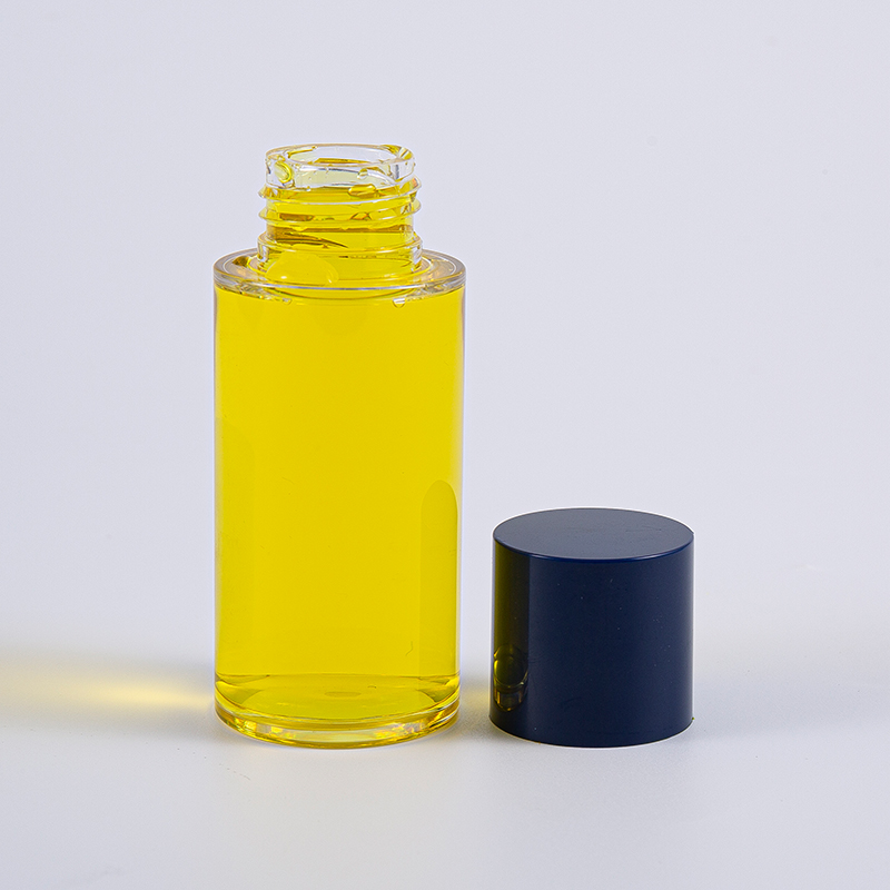 50 ml, 100 ml, 120 ml, 130 ml, 170 ml, 200 ml runde PETG-Lotionsflasche mit rundem Schraubverschluss und kleinen Einsätzen